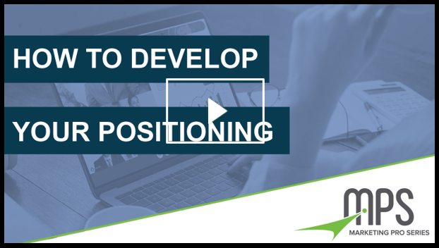 how to develop your positioning