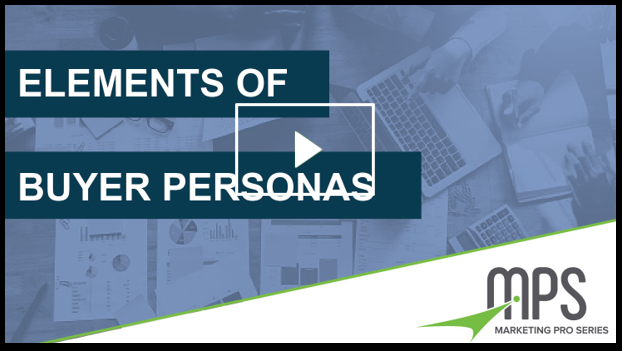 elements of buyer personas